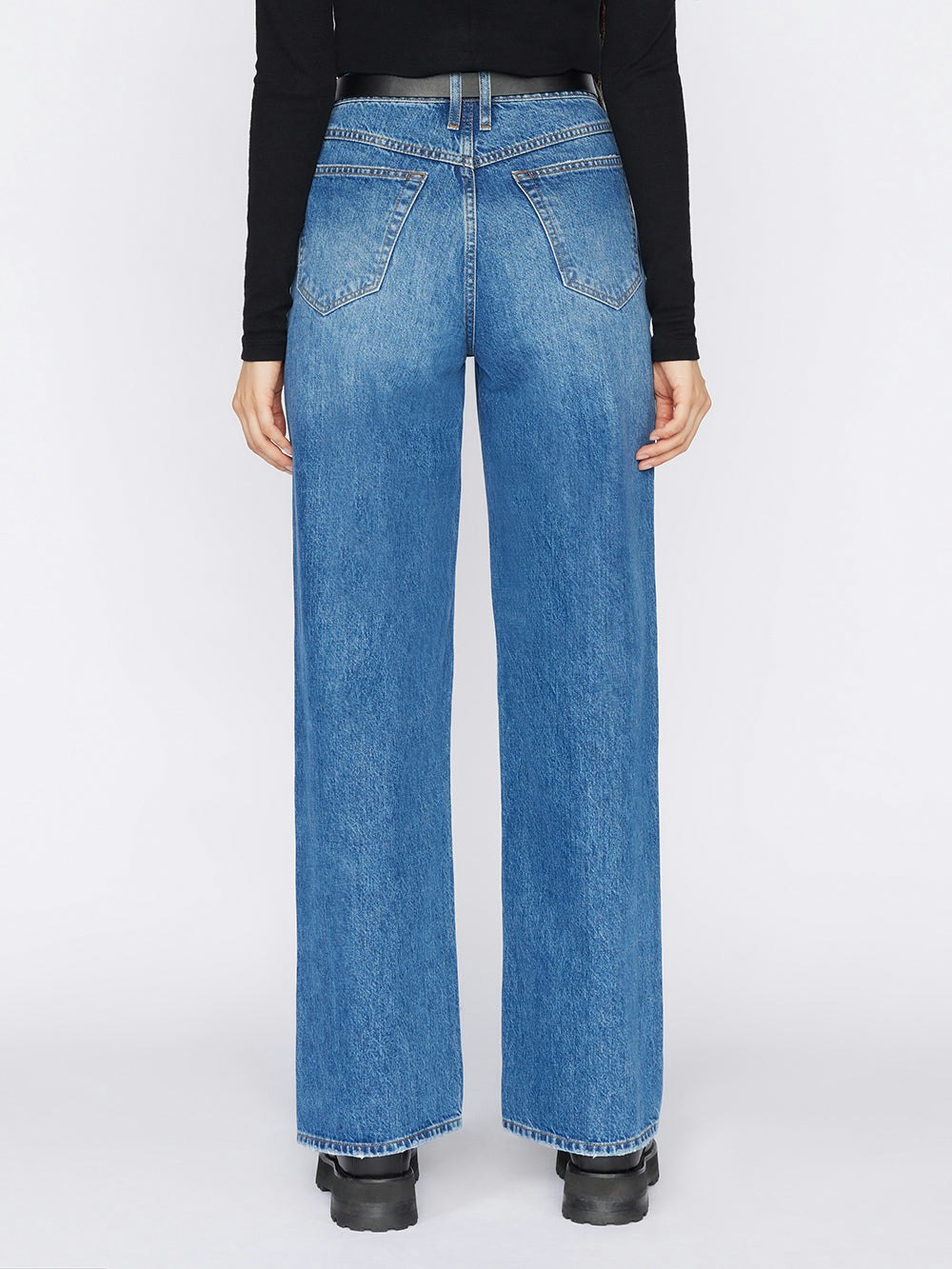 jeans back view